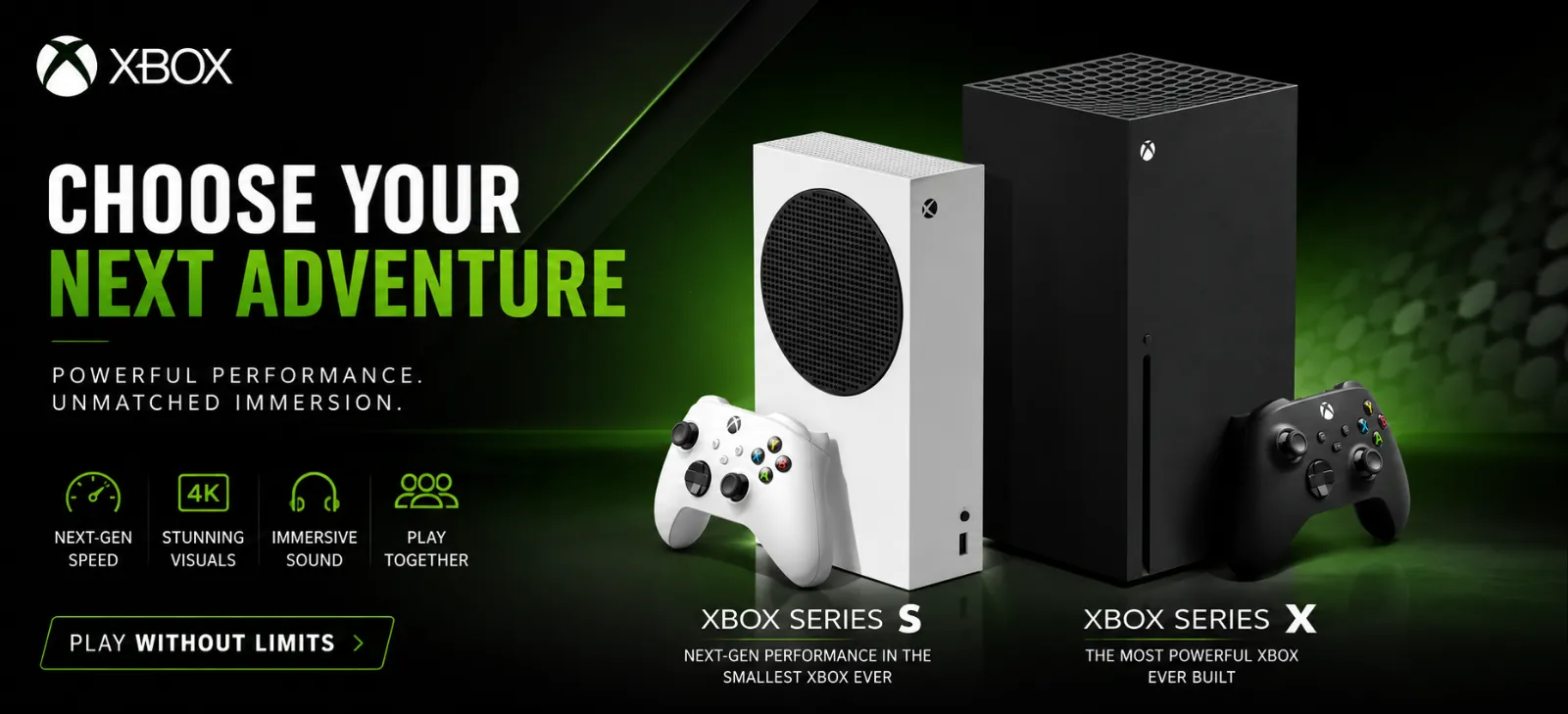 Xbox Series X|S — Choose Your Next Adventure